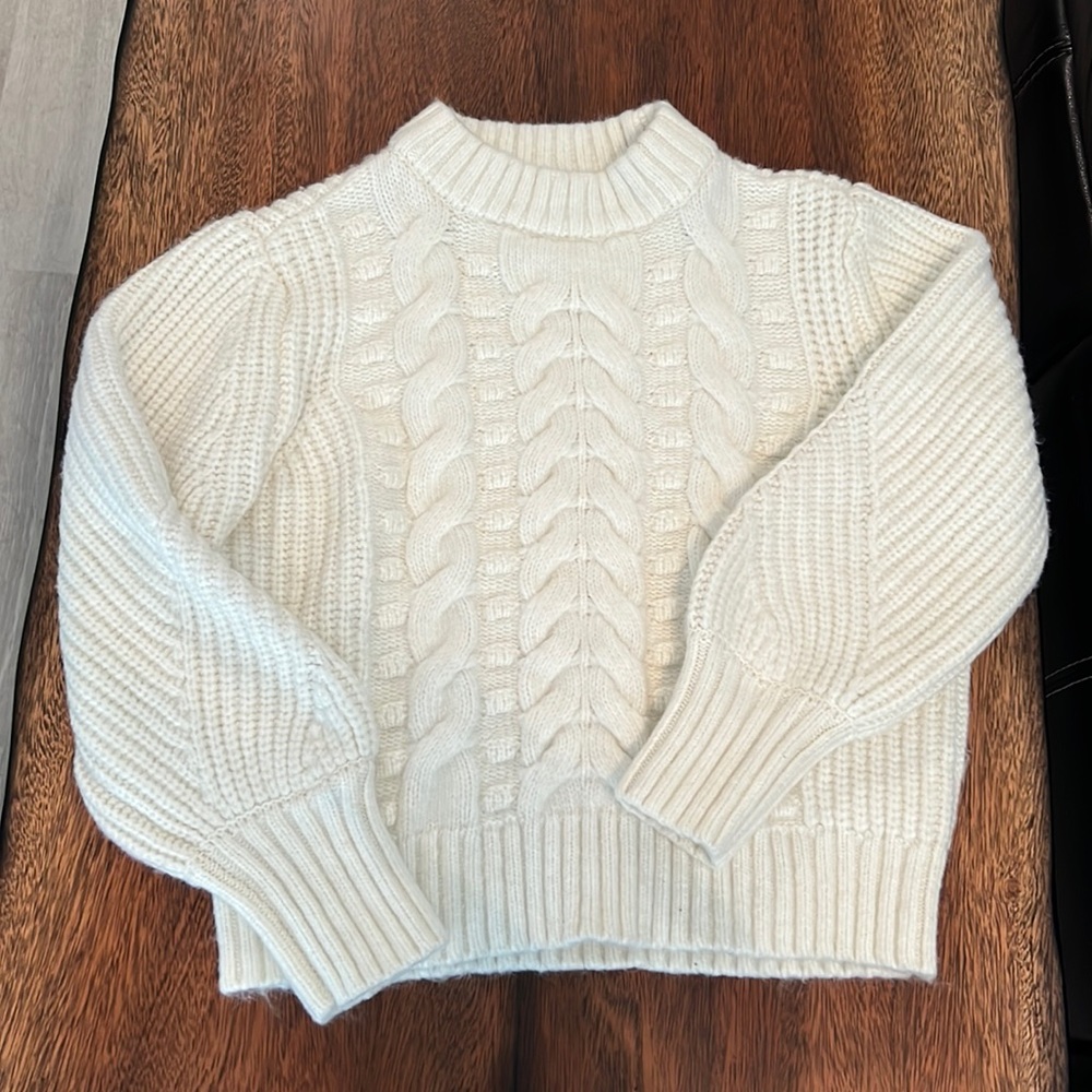 White sweater